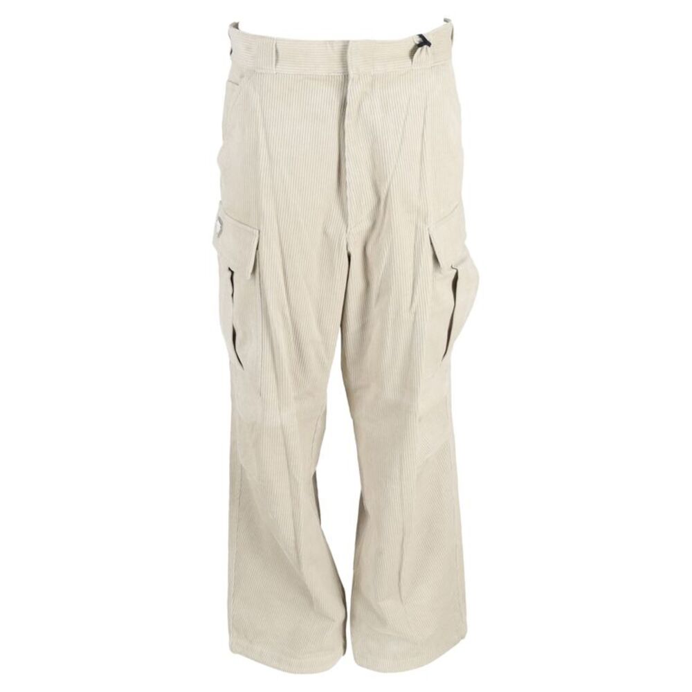 Prada Pinwale Pants in Ecru Corduroy